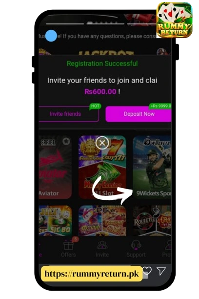 Rummy Return Game