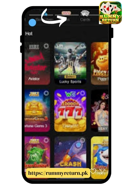 Rummy Return Game support