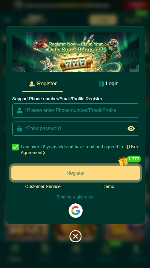 EQ668 Game login
