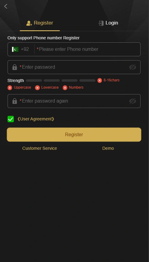 87P Game login