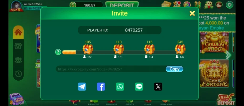 Panna Slots Game rewards