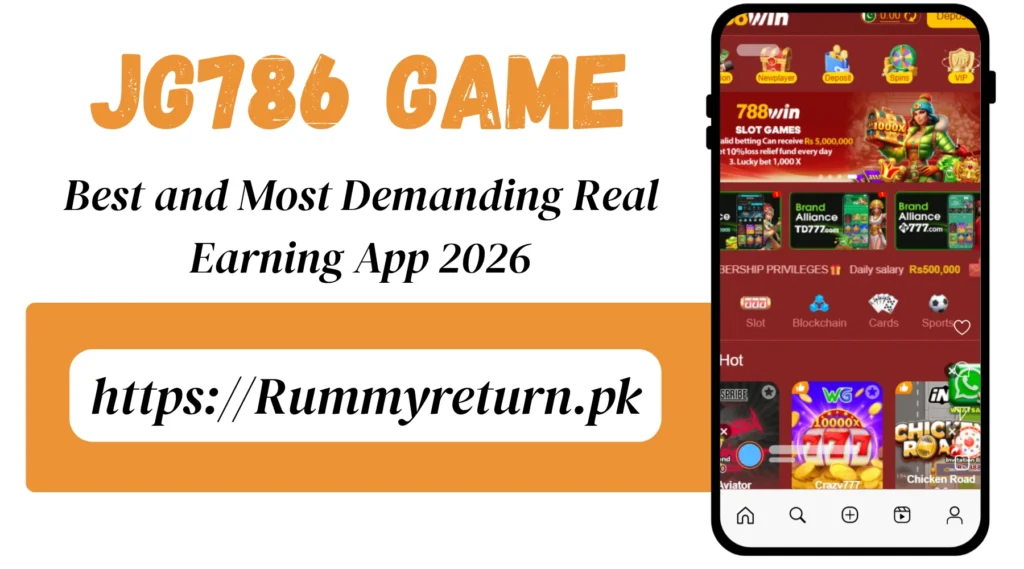 JG786 Game interface screenshot