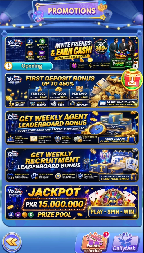 Yo Game rewards