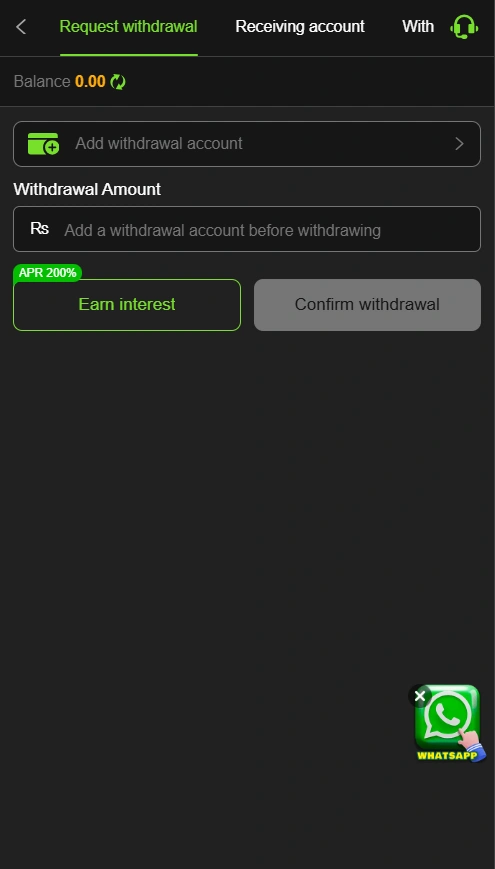 Q98 Game withdrawal