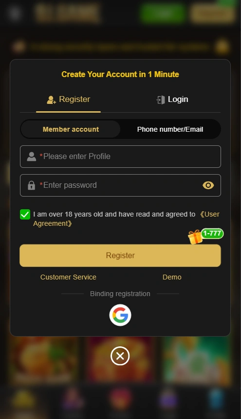9J game login