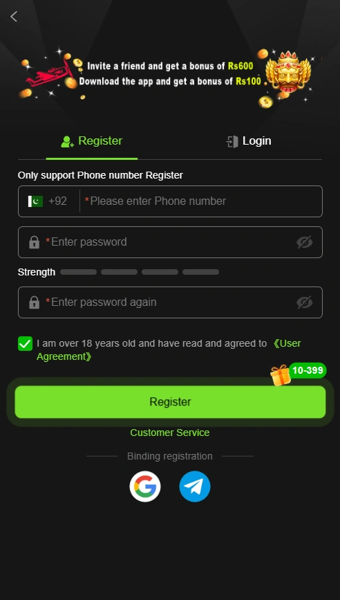VK999 Game login