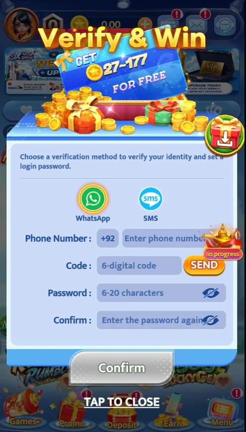 Ox Game login