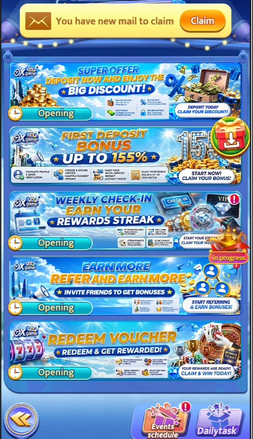 Ox Game rewards