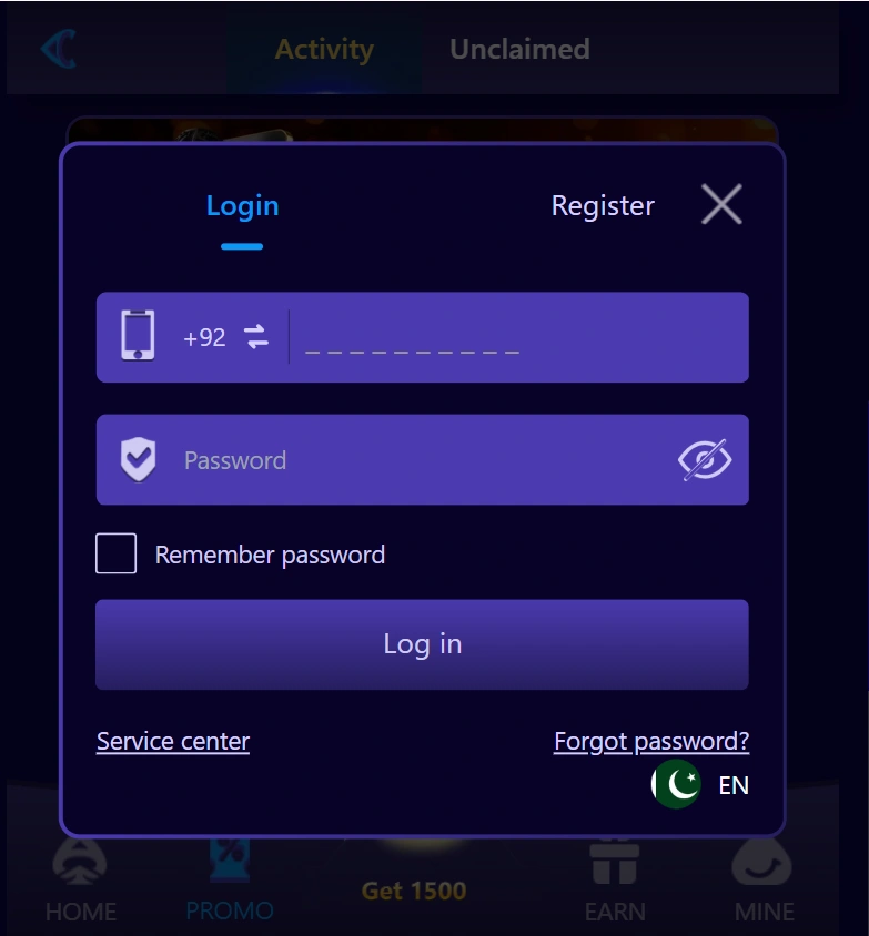 7987 Game login