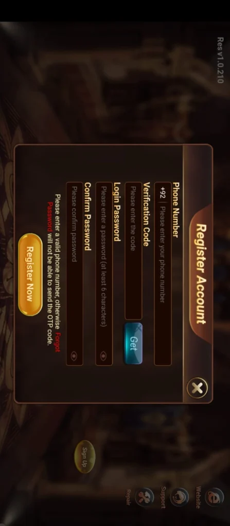 Z3 Game login